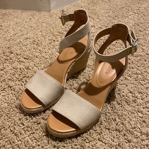 Jcrew wedge shoes